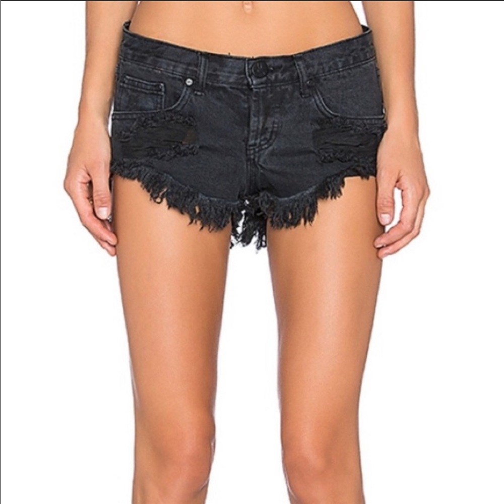 Black Bonitas One Teaspoon Shorts